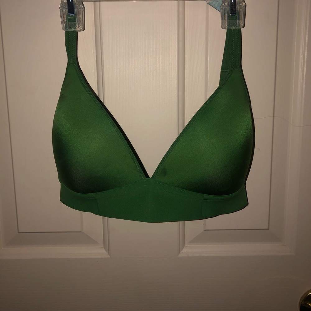 Forest green 34D Aerie wireless bra